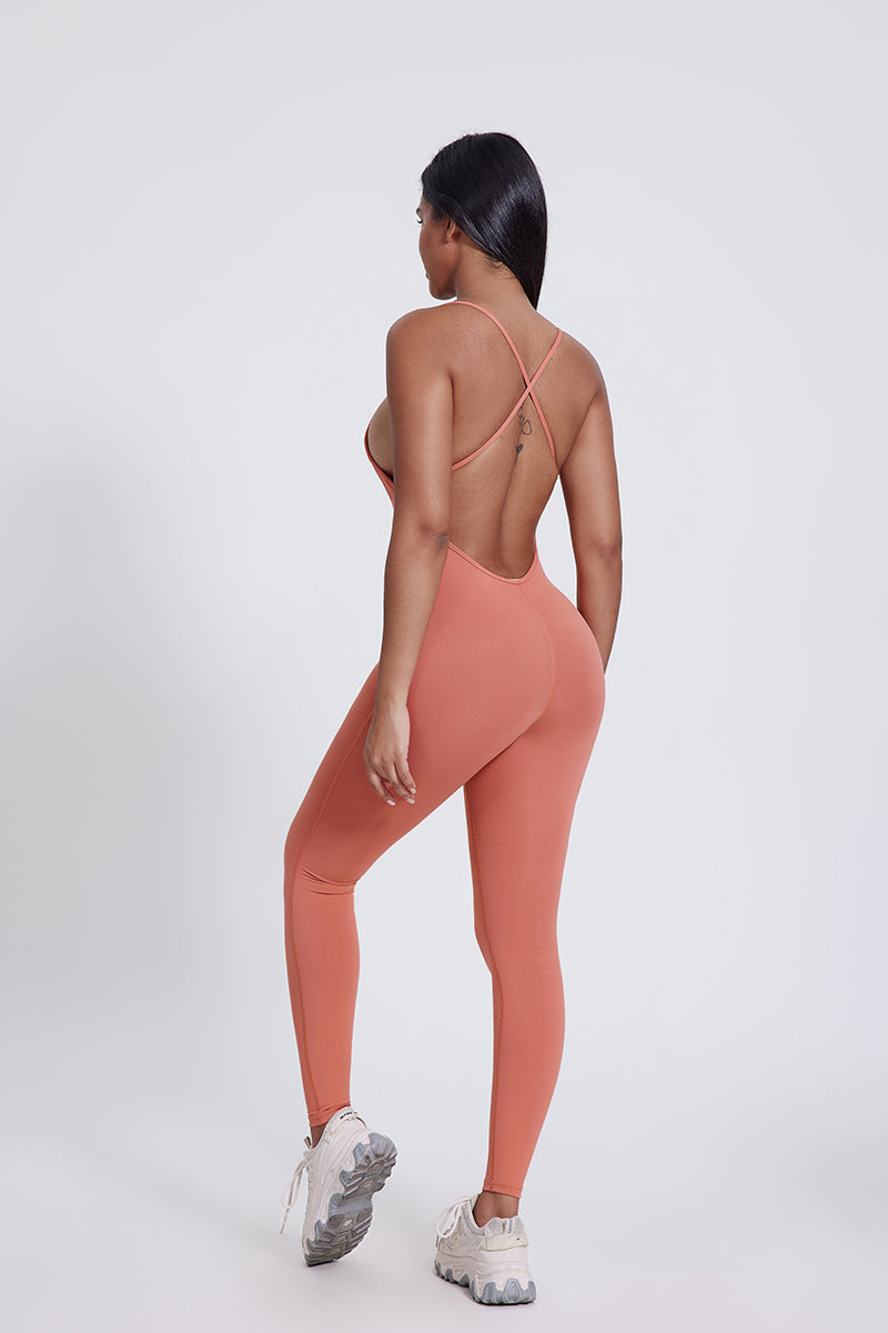 Body de yoga Rina con espalda en X