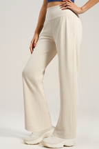 Willa Draped Wide-Leg Pants