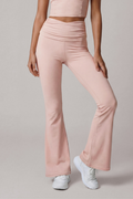 Freya Ruched-Waist Flared Pants