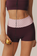 Shorts fruncidos Mimi de lunares