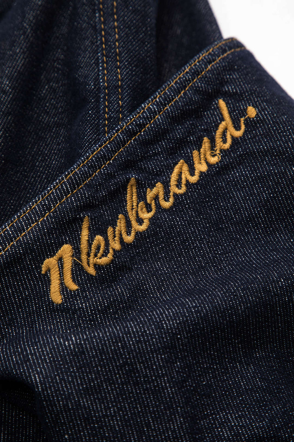 Koyu Renk Yıkamalı Bol Paçalı Kot Pantolon