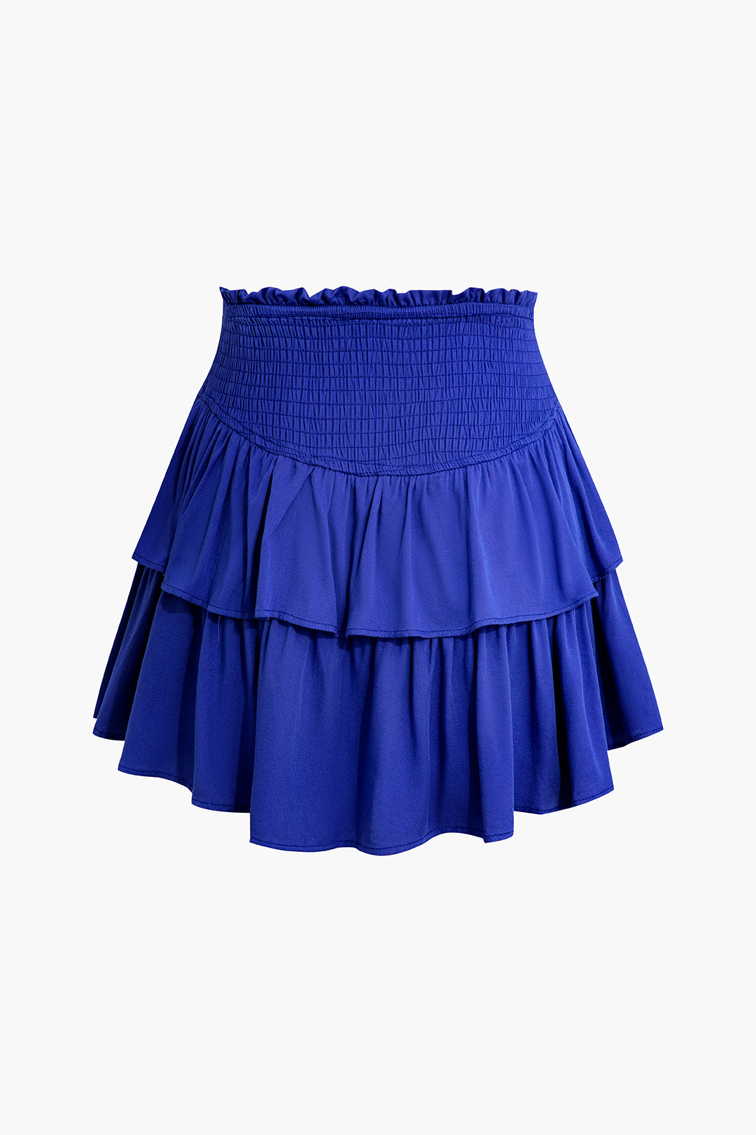 Smocked Ruffle Mini Etek