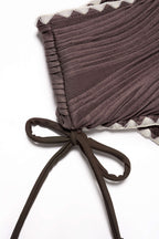 Textured Halter Bikini