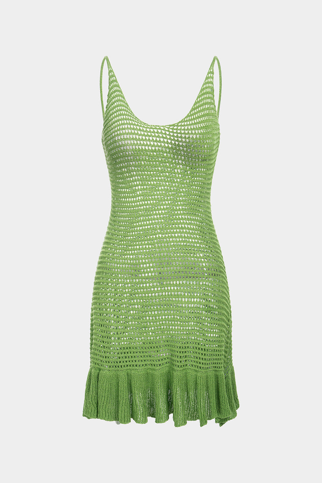 Rosvell Lime Breeze Beach Dress