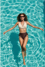 Textured Halter Bikini