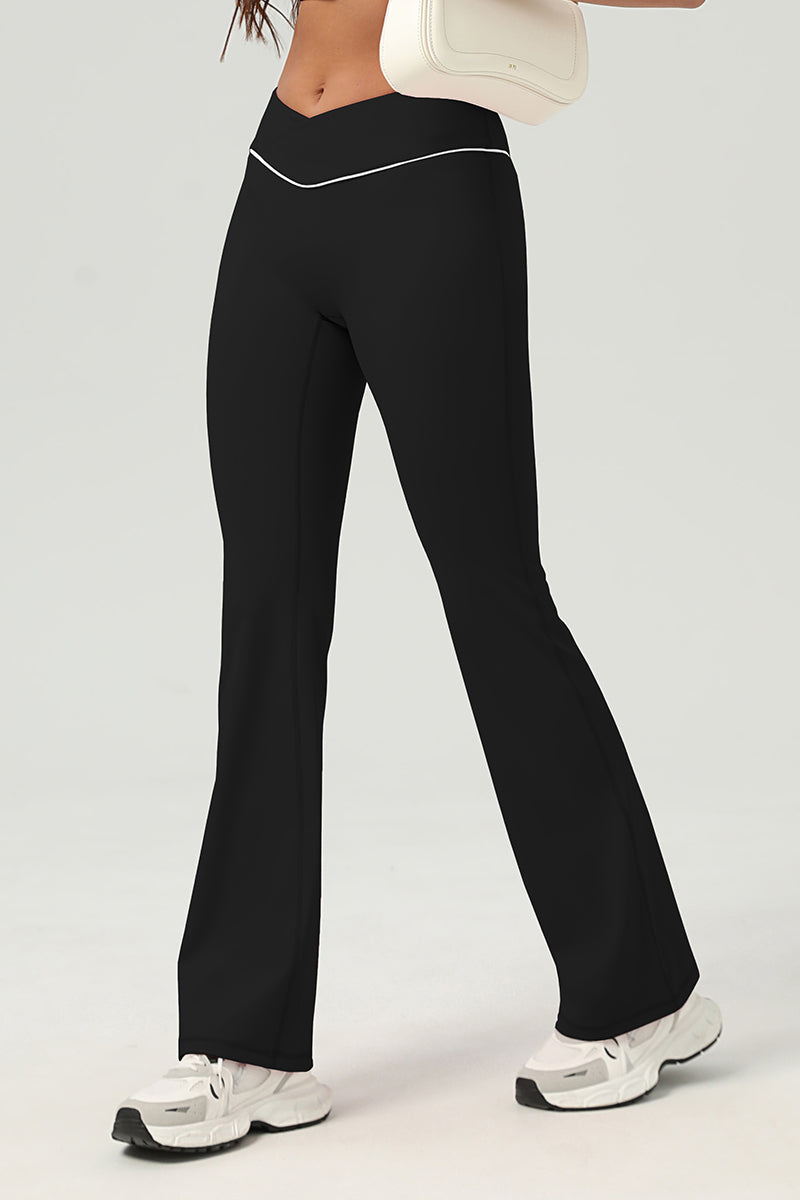Thea Sculpt V-Waist Flared Leggings