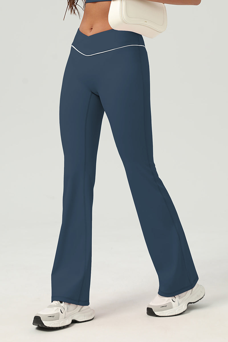 Thea Sculpt V-Waist Flared Leggings