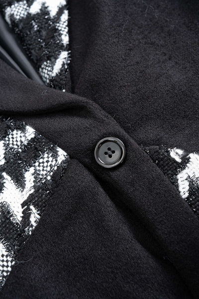 Manteau à accent pied-de-poule Vandoria