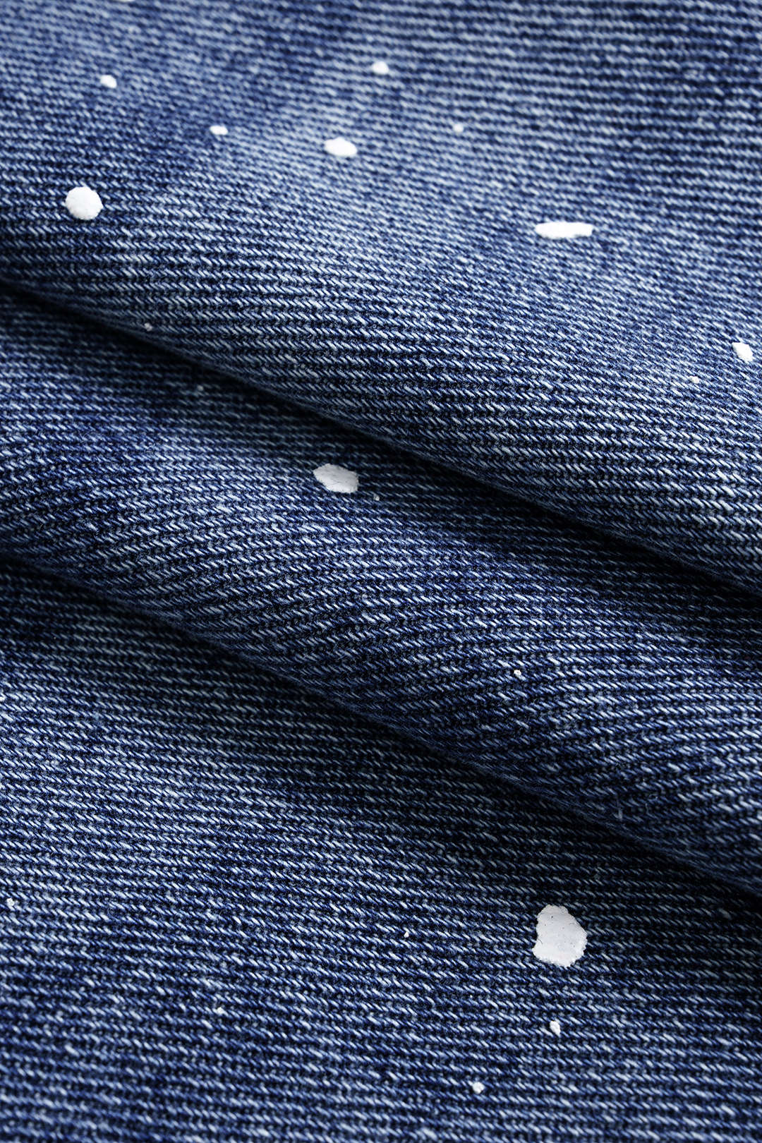 Dantel Detaylı Geniş Paçalı Kot Pantolon