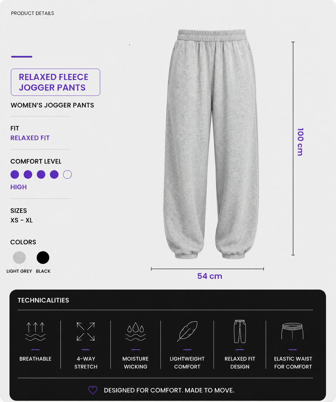 Low-Waist Sweatpant