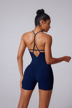 Body Odette con nudo trenzado y short integrado