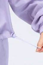 Women's quick-drying and breathable coat and shorts set