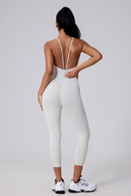 Liv V-Back Full-Length Bodysuit