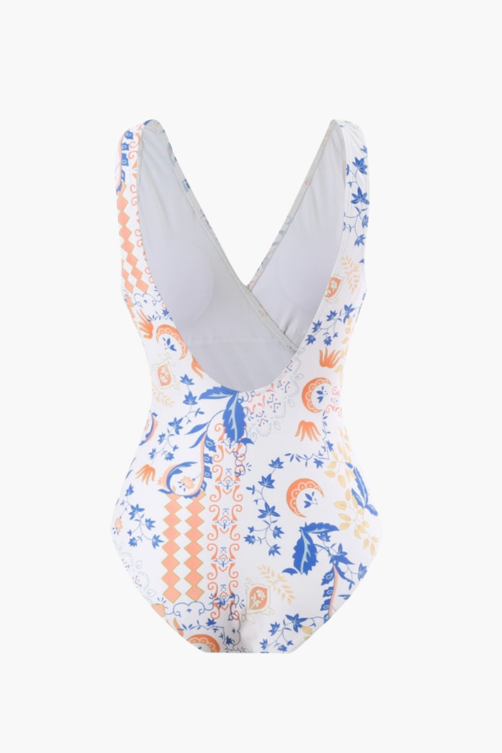 Soft Printed Swimsuit & Sarong
