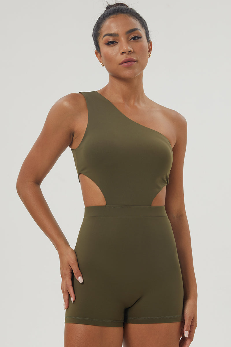 Oona One-Shoulder Jumpsuit