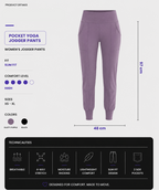High-Waist Tapered Joggers