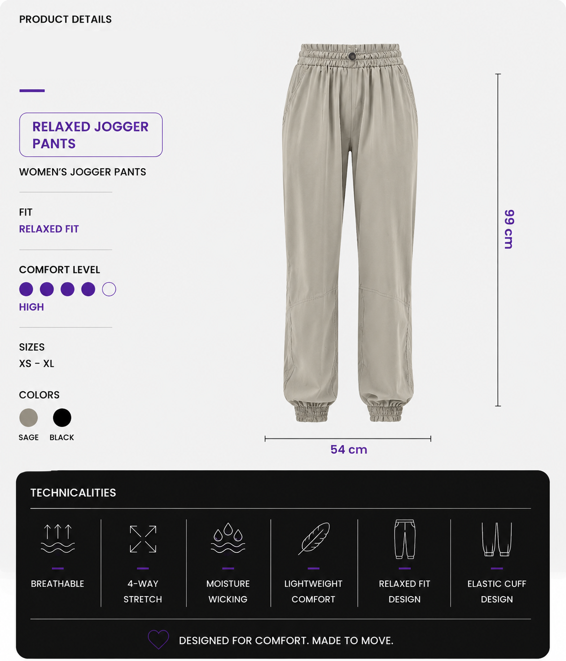 Sweatpant Cinch Bottom