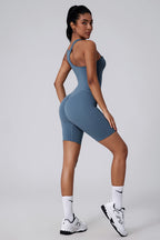 Body Inga con espalda en Y y short integrado