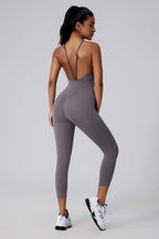 Liv V-Back Full-Length Bodysuit