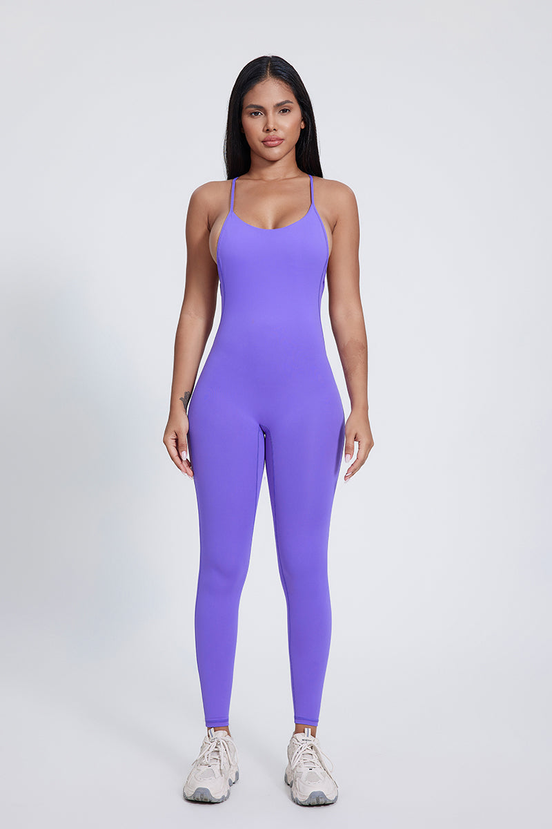 Body de yoga Rina con espalda en X
