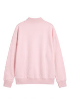 Women's Fall Fleece Relaxed Mock Neck Sweatshirt