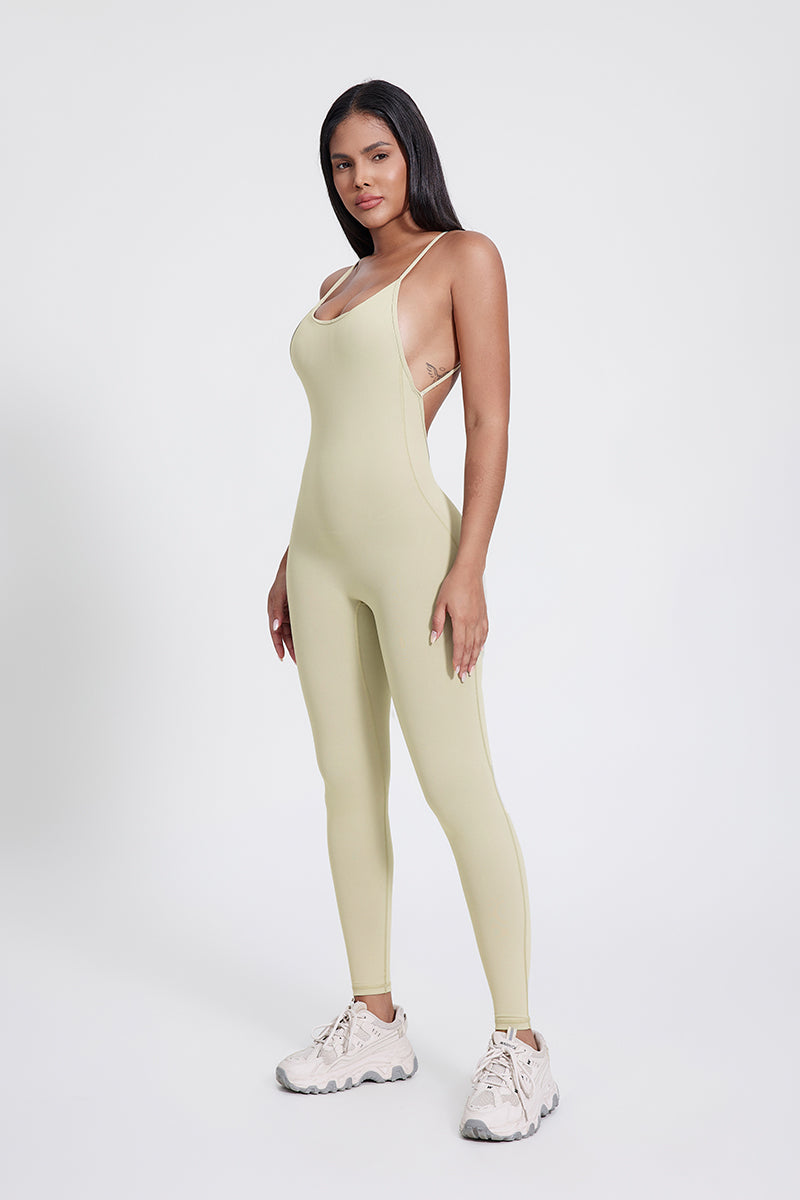 Body de yoga Rina con espalda en X