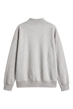 Women's Fall Fleece Relaxed Mock Neck Sweatshirt