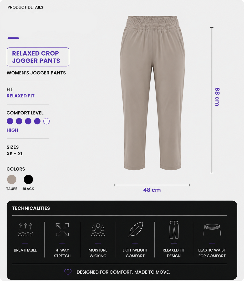 Tapered UPF 50+ Pants
