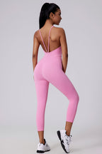Liv V-Back Full-Length Bodysuit