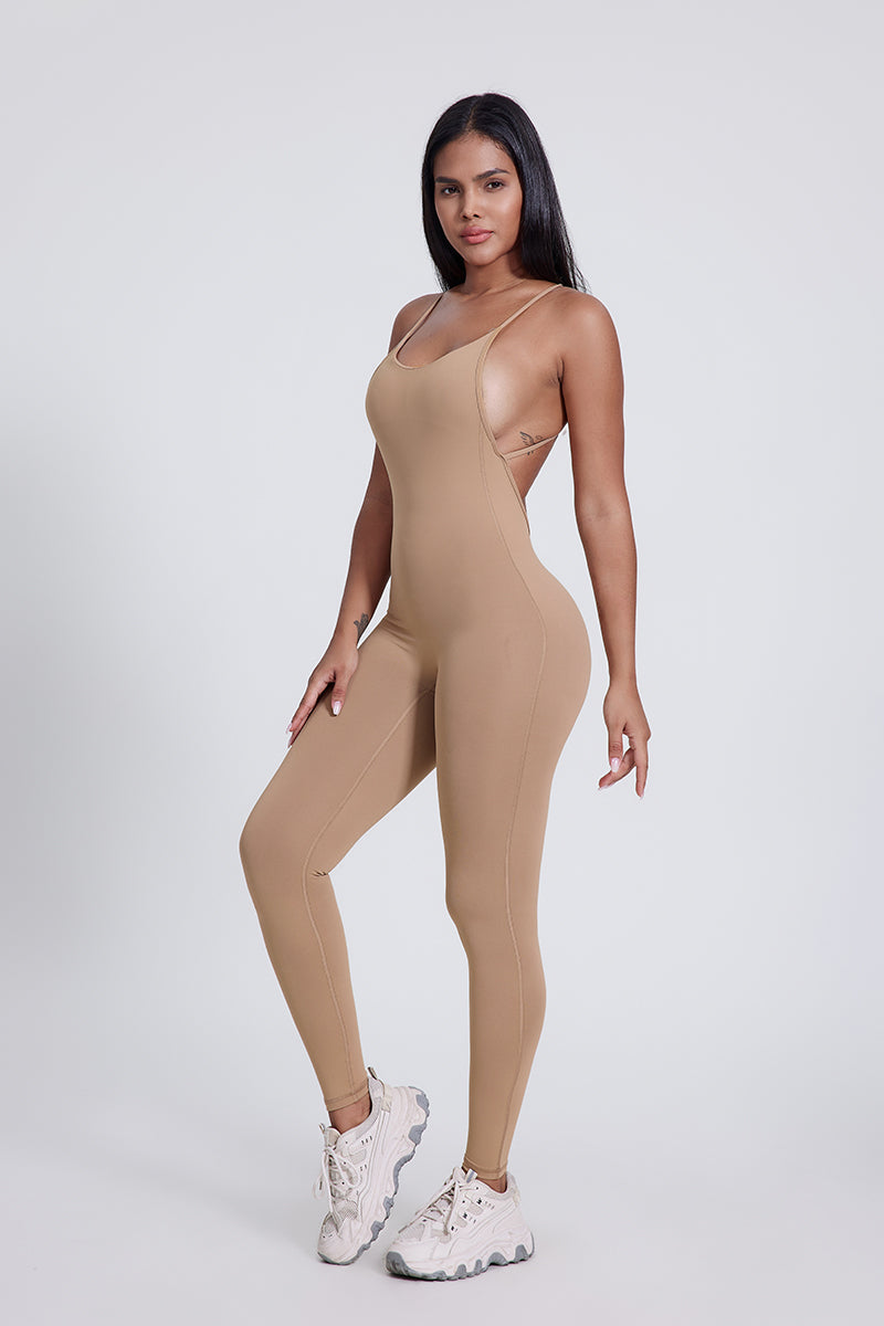 Body de yoga Rina con espalda en X