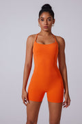 Body Odette con nudo trenzado y short integrado