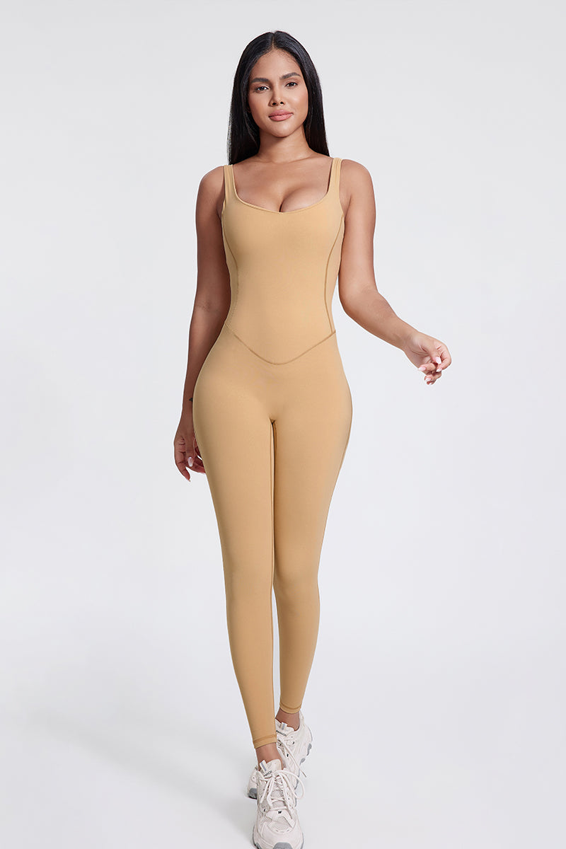 Body de yoga Amara con espalda en U