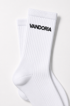 Vandoria Ribbed Crew Socks 3 Pieces