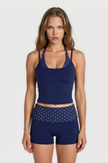 Poppy Top – Blu Navy