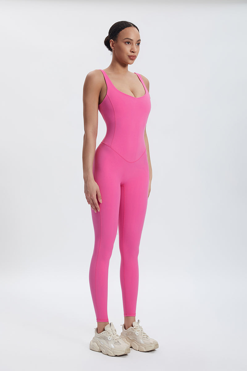 Body de yoga Amara con espalda en U