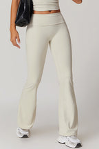 Nell Fold-Over Flare Pants