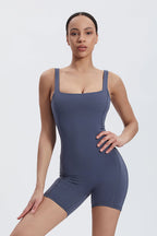 Body Mette con bretelle sottili e schiena a U