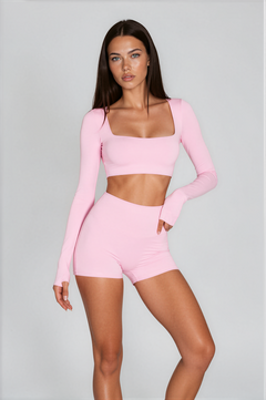 Top Crop Amelie Rosa
