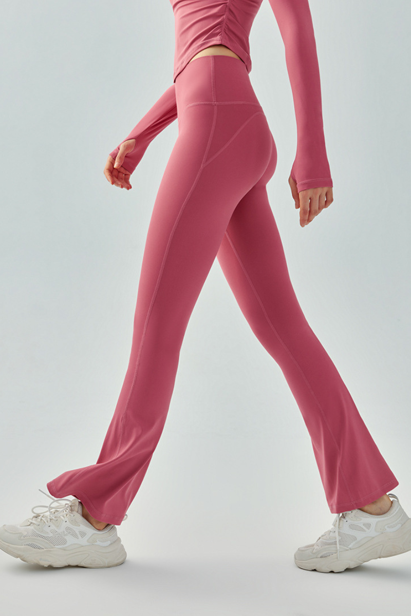 Isla High-Waist Flared Pants