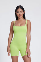 Body Mette con bretelle sottili e schiena a U