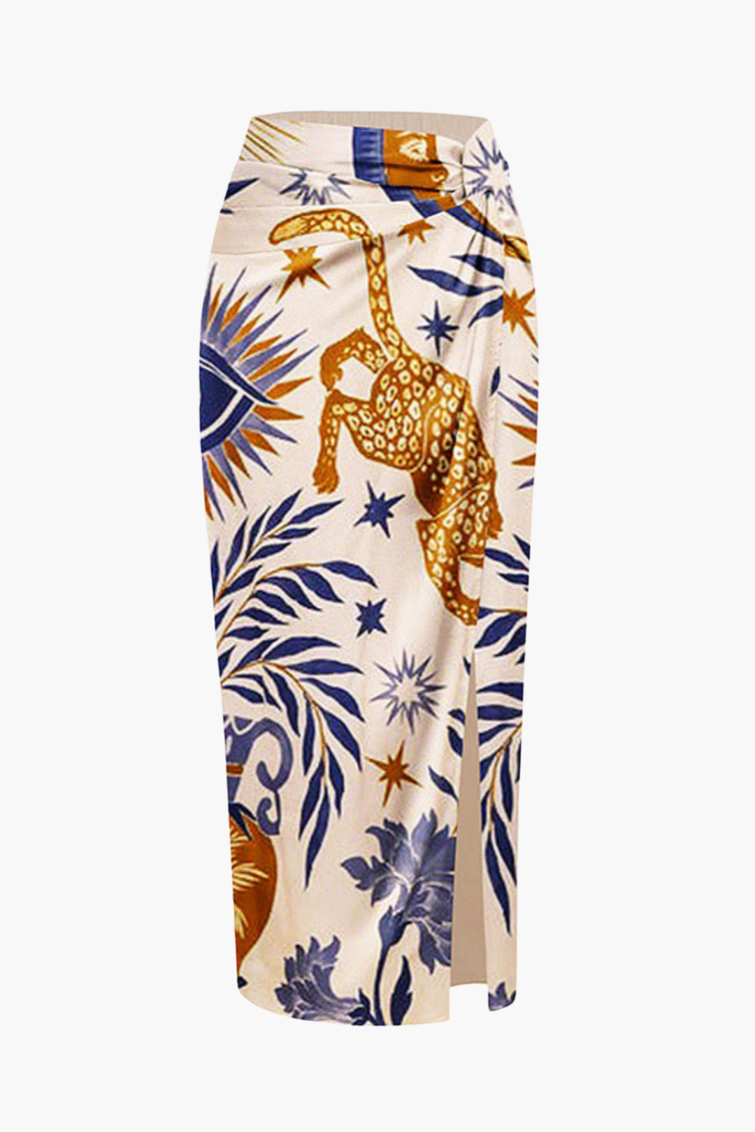 White Tropical Bikini & Sarong