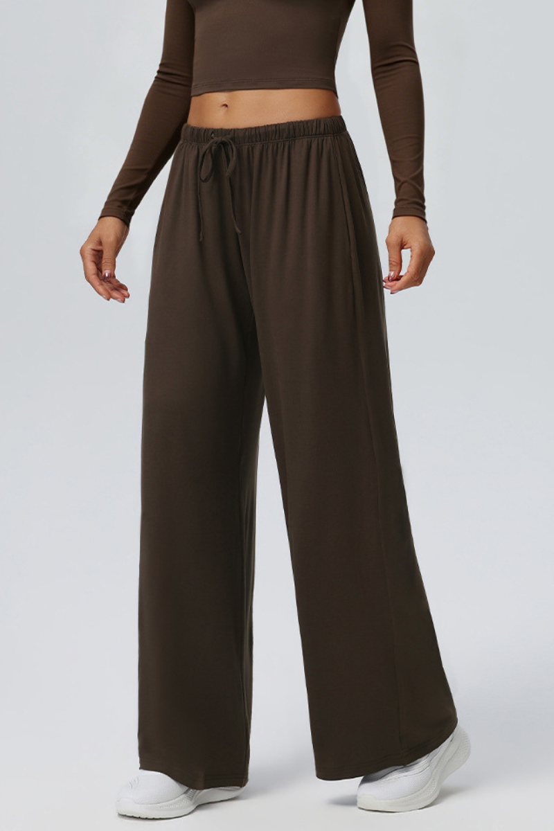 Anouk Draped Wide Leg Pants