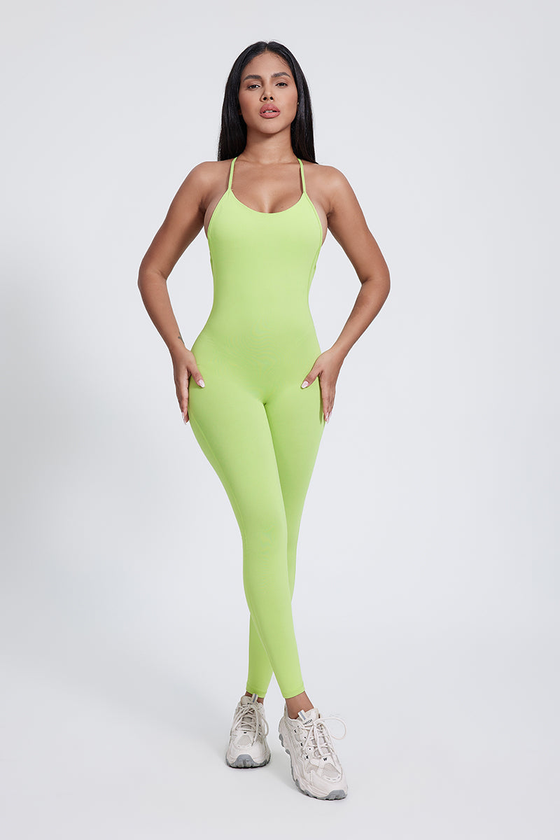Body de yoga Rina con espalda en X