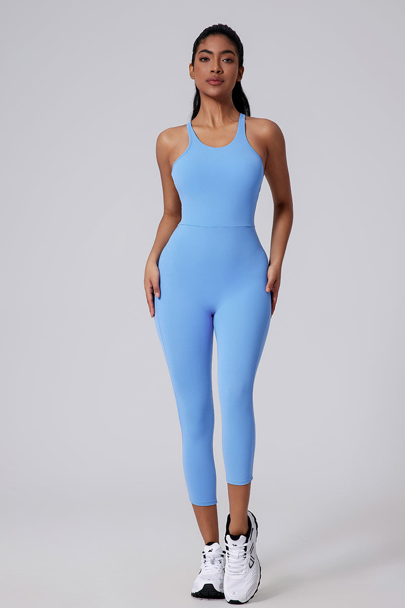 Liv V-Back Full-Length Bodysuit