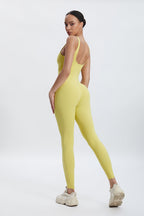 Body de yoga Amara con espalda en U