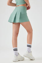 Cassia Double-Layer Pleated Skort