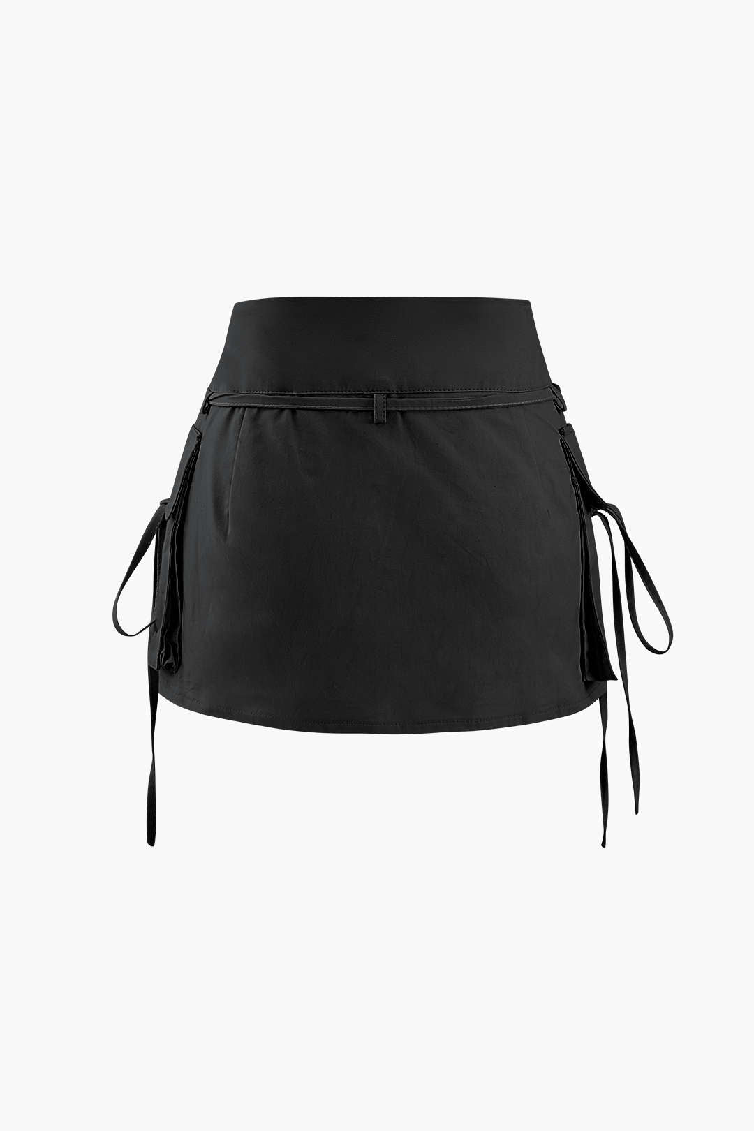 Low Rise Cargo Mini Skirt