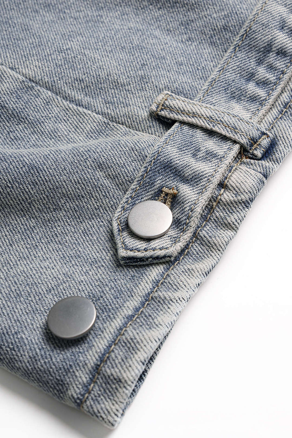 Panelli, Bol Paçalı Kot Pantolon