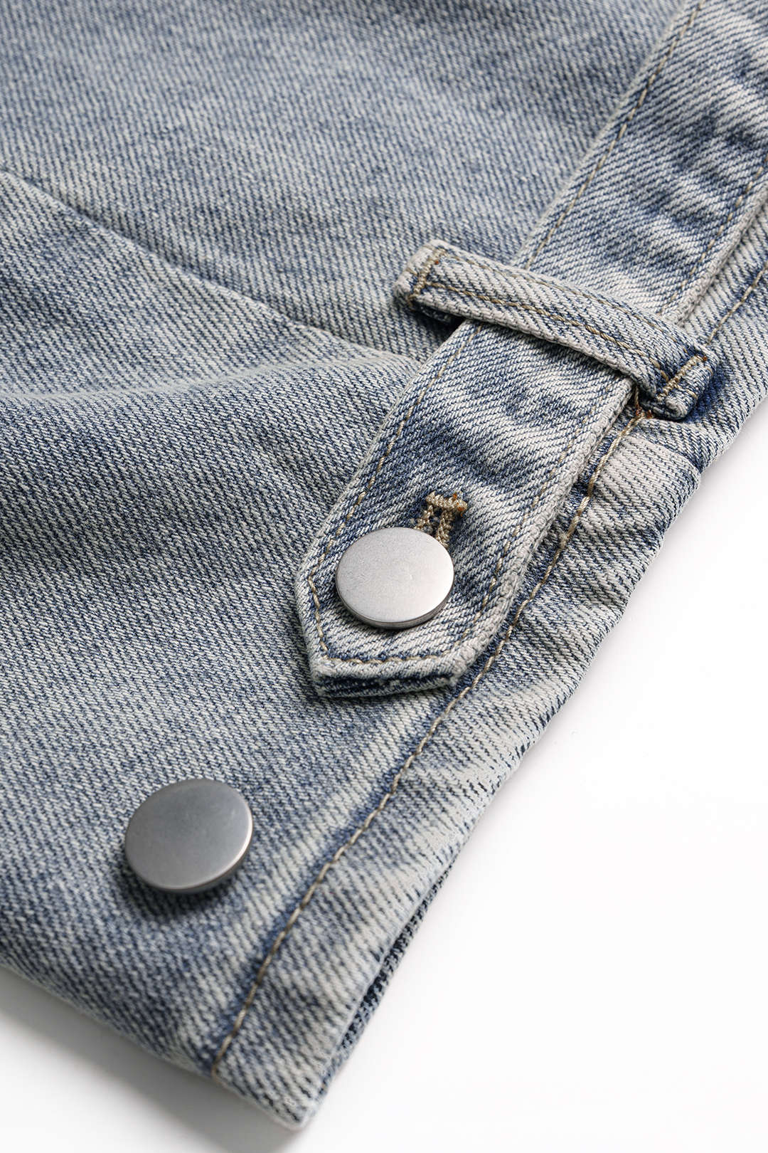 Panelli, Bol Paçalı Kot Pantolon