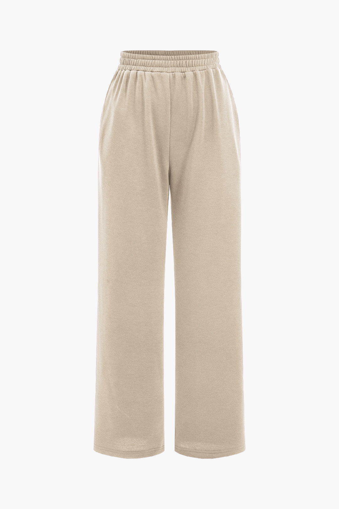 Ease One Shoulder Crop Sweat &amp; Palazzo Tracksuit Set